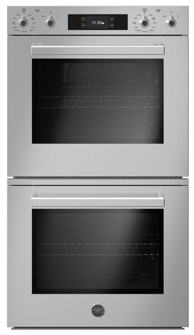 PROF30FDEXT Bertazzoni Professional Series 30" Double Convection Oven Self Clean with Assistant - Stainless Steel