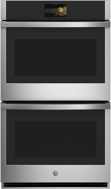 PTD7000SNSS GE Profile 30" Electric Built-In Double Wall Oven with True European Convection - Stainless Steel