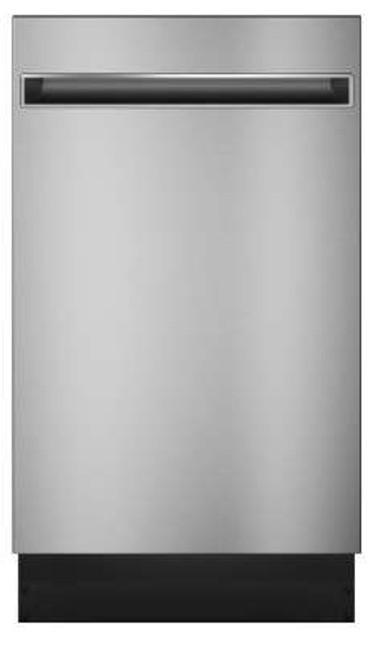 QDT125SSLSS Haier 18" Dishwasher with and 3 Level Wash - 47 dBa - Stainless Steel