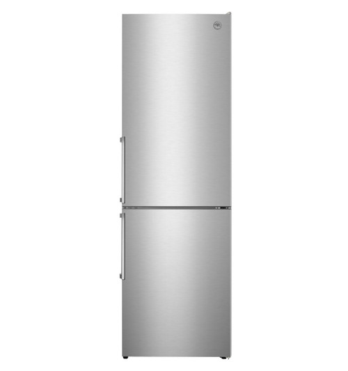REF24BMFXNV Bertazzoni 24" Counter Depth Bottom Mount Refrigerator with Surround Cooling System and Total No Frost System - Fingerprint Resistant Stainless Steel