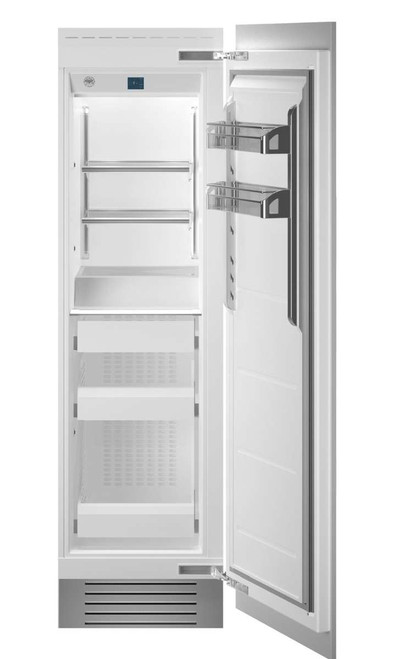 REF24FCIPRR Bertazzoni 24" Built-in Freezer Column - Right swing door - Custom Panel