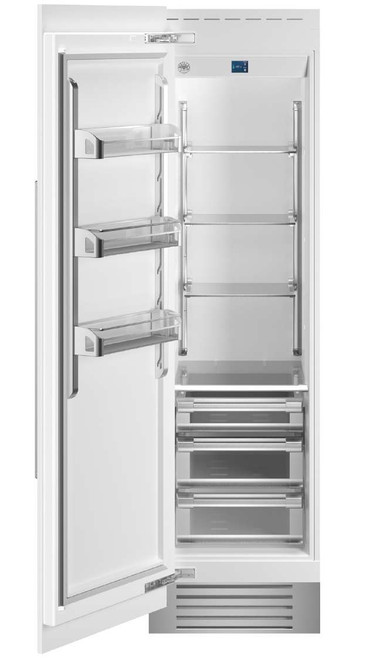 REF24RCPRL Bertazzoni 24" Built-in Refrigerator Column - Left swing door - Custom Panel