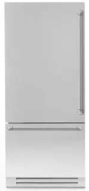 REF36PIXL Bertazzoni 36" Professional Series Left Hinge Built In Bottom Mount Refrigerator with FlexMode Control - Stainless Steel