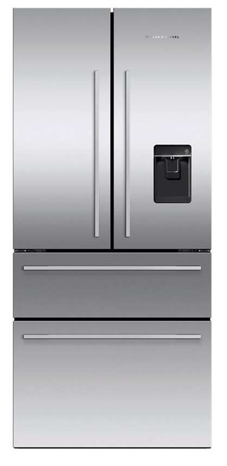 RF172GDUX1 Fisher & Paykel Freestanding 32" Counter Depth French Door Refrigerator 16.9 cu. ft. with Ice and Water - Stainless Steel