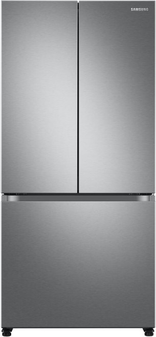 RF18A5101SR Samsung 33" 18 cu ft Smart Counter Depth French Door Refrigerator - Fingerprint Resistant Stainless Steel