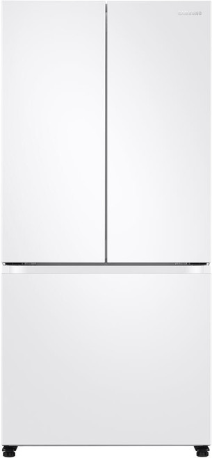 RF18A5101WW Samsung 33" 18 cu ft Smart Counter Depth French Door Refrigerator - White