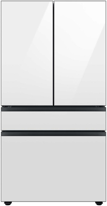 RF29BB860012AA Samsung 36" Bespoke 4-Door French Door Refrigerator with Beverage Center - White Glass