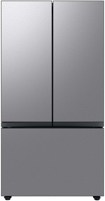 RF30BB6600QLAA Samsung 36" Bespoke 3-Door French Door Refrigerator with Beverage Center - Stainless Steel