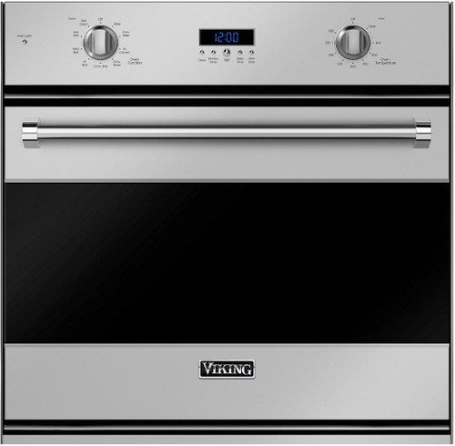 RVSOE330SS Viking 30" Single Convection Oven with Concealed Bake Element - Stainless Steel