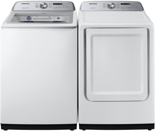 Package SSW5200AWE - Samsung Appliance Laundry Package - Top Load Washer with Electric Dryer - White