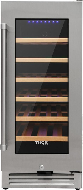 TWC1501 Thor Kitchen 15" Single Zone Wine Cooler - Stainless Steel