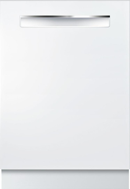 SHPM78Z52N Bosch 24" 800 Series Top Control Dishwasher 42dBa with FlexSpace Tines and AquaStop Leak Protection - White with Pocket Handle