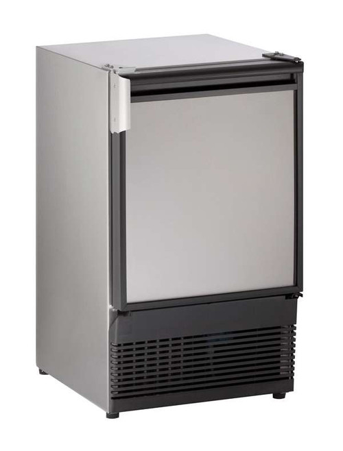 SS98NF-03A U-Line Marine Series 15" Marine Crescent Ice Maker - Field Reversible - 115V - Stainless Steel