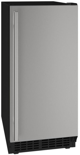 UACR115-SS01A U-line 15" ADA Crescent Ice Maker - Stainless Steel