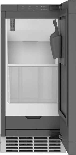 UNC15NPRII GE 15" Nugget Ice Maker - Custom Panel