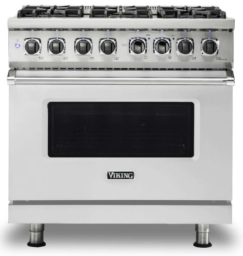 VDR5366BSS Viking 36" Professional 5 Series Dual Fuel Range with 6 Sealed Burners - Stainless Steel