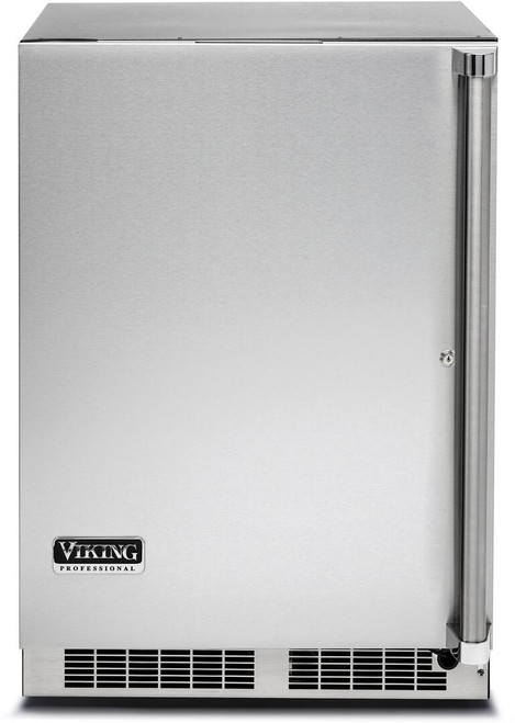 VRUO5241DLSS Viking 24" Professional 5 Series Outdoor Undercounter Refrigerator - Left Hinge - Stainless Steel