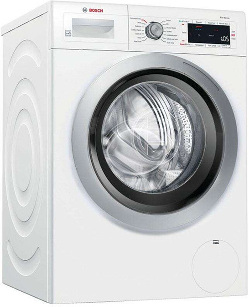 WAW285H1UC Bosch 24" 500 Series 2.2 cu. ft. Capacity Compact Front Load Washer with Home Connect and 1400 RPM - White