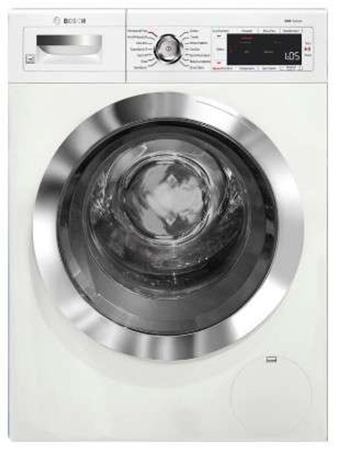 WAW285H2UC Bosch 24" 800 Series 2.2 cu. ft. Compact Front Load Washer with Home Connect and SpeedPerfect - White