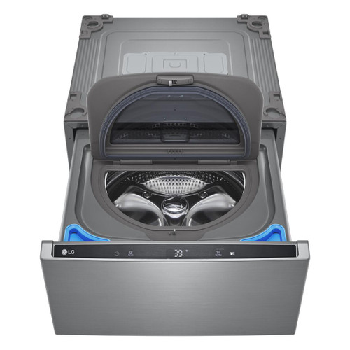 WD300CV 27" 1 cu. Ft. Pedestal Washer with Slim DD Motor - Graphite Steel