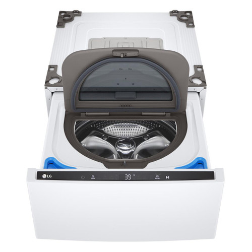 WD300CW LG 27" 1 cu. Ft. Pedestal Washer with Slim DD Motor - White