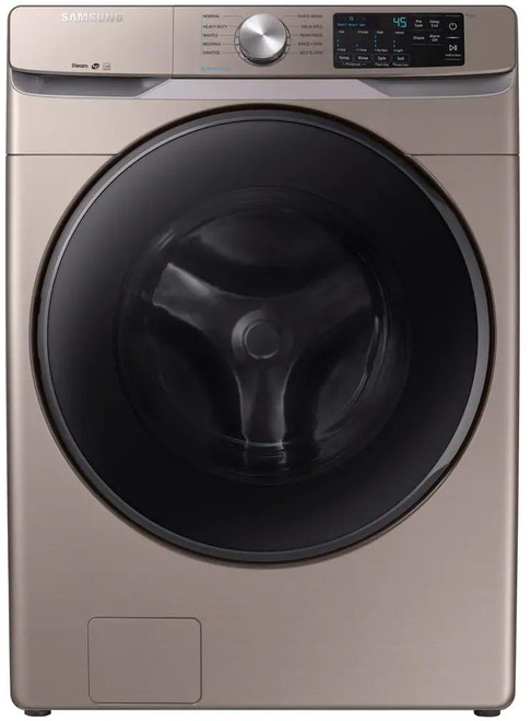 WF45R6100AC Samsung 27" Front Load Washer with Self Clean and Smart Care - Champagne