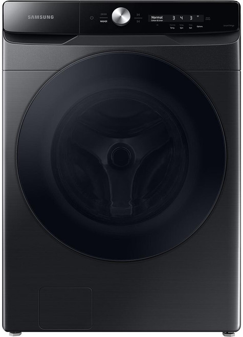 WF50A8600AV Samsung 27" 5.0 cu ft ADA Extra Large Capacity Front Load Washer with Smart Dial and CleanGuard - Brushed Black