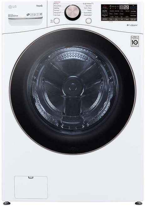 WM4000HWA LG 27" 4.5 cu.ft. Ultra Large Capacity Front Load Washer with TurboWash Steam and Wi-Fi Connectivity - White