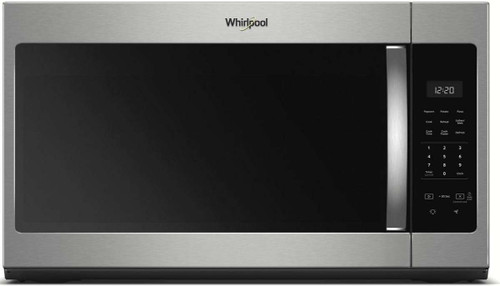 WMH31017HS Whirlpool 30" 1.7 Cu. Ft. Over-the-Range Microwave Hood Combination with Electronic Touch Controls and 300 CFM - Stainless Steel