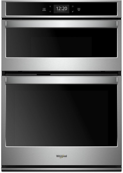 WOC75EC0HS Whirlpool 30" Combination Microwave Wall Oven with Touch Screen and Frozen Bake Technology - Stainless Steel