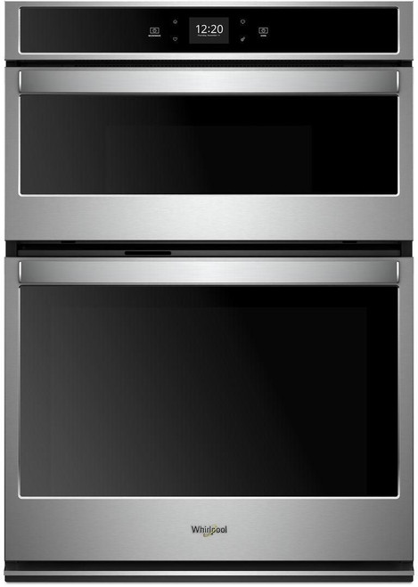WOC75EC7HS Whirlpool 27" Smart Combination Microwave Wall Oven with True Convection and Frozen Bake Technology - Stainless Steel