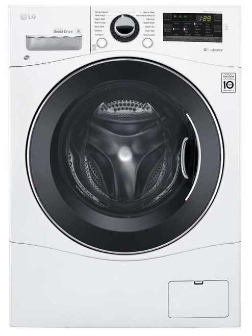 WM3488HW LG 24" Compact All-In-One Ventless Washer and Dryer with 2.3 Cu. Ft. Capacity - White