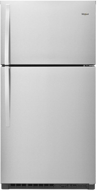 WRT541SZDZ Whirlpool 33" Wide Top-Freezer Refrigerator - Fingerprint Resistant Stainless Steel