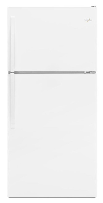 WRT138FZDW Whirlpool 30" Wide Top-Freezer Refrigerator with Electronic Temperature Control - White