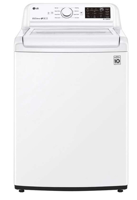 WT7060CW LG 27" Rear Control Top Load Washer with ColdWash Option and 8 Wash Programs - White