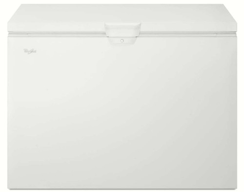 WZC3115DW 48" Whirlpool 15 Cu. Ft. Chest Freezer with Manual Defrost and Key Lock - White