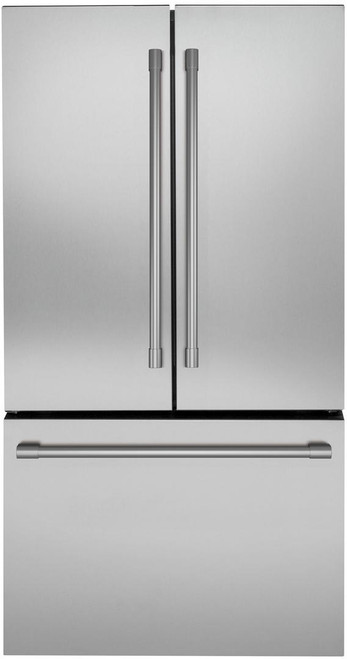 ZWE23PSNSS Monogram 36" Statement Collection Counter-Depth French-Door Refrigerator - Stainless Steel