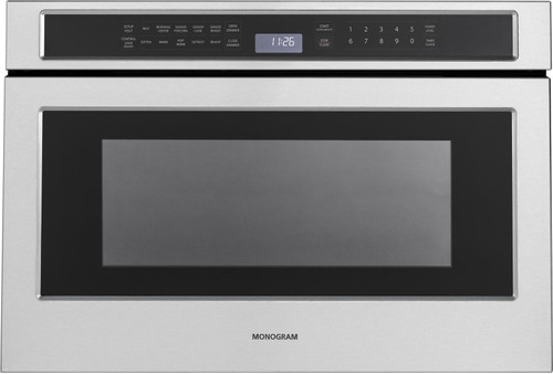 ZWL1126SJSS Monogram 1.2 Cu. Ft. Microwave Drawer with Glass Touch Controls - Stainless Steel