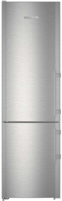 CS1360BL Liebherr 24" Left Hinge Freestanding Semi Built In Bottom Mount Refrigerator with NoFrost and DuoCooling - Stainless Steel