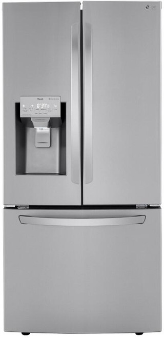 LRFXS2513S 33" 25 cu ft. French Door Refrigerator with Craft Ice - Stainless Steel