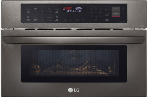 MZBZ1715D LG 30" Built-In Speed Oven and Microwave with Convection and AirFry - Black Stainless Steel