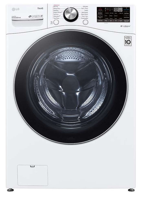 WM4200HWA LG 5.0 cu. ft. Mega Capacity Smart WiFi Enabled Front Load Washer with TurboWash - White