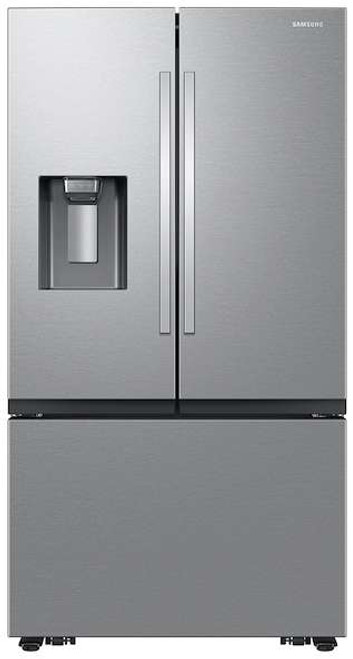 RF32CG5400SRAA Samsung 31 cu. Ft. Mega Capacity 3 Door French Door Refrigerator with 4 Types of Ice - Stainless Steel