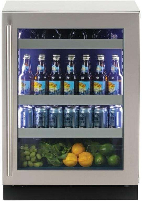 SBCR24PR Sapphire 24" Series 5 Beverage Center - Custom Panel