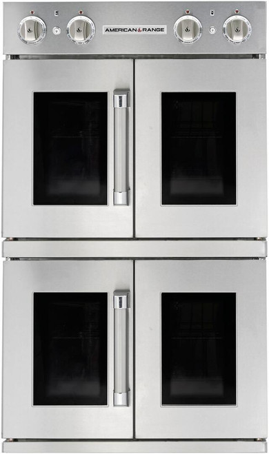 DEF30 American Range 30" Legacy French Door Double Electric Wall Oven - Stainless Steel