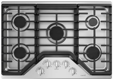 CGP70302NS1 Cafe 30" ADA compliant Gas Cooktop with 5 Burners - Stainless Steel
