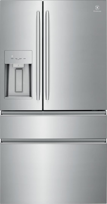 ERMC2295AS Electrolux 36" 21.4 cu. ft. Counter-Depth 4 Door French Door Refrigerator - Stainless Steel