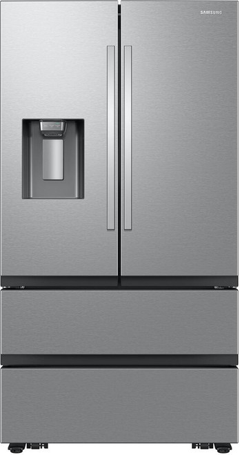RF31CG7400SR Samsung 36" 31 cu. ft. Extra Large Capacity 4-Door French Door Refrigerator External Water/Ice dispenser with Dual Ice Maker - Fingerprint Resistant Stainless Steel