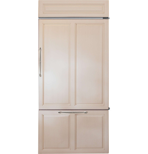 ZIC360NVRH Monogram 36" 21.3 cu. ft. Built-In Bottom Mount Refrigerator - Right Hinge - Custom Panel