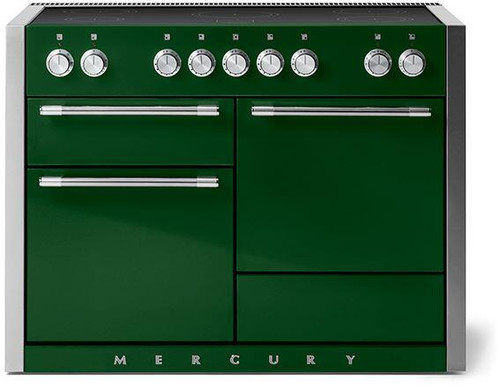 AMC48INCWG Aga 48" Mercury Induction Range with 3 Ovens - Cornwall Green